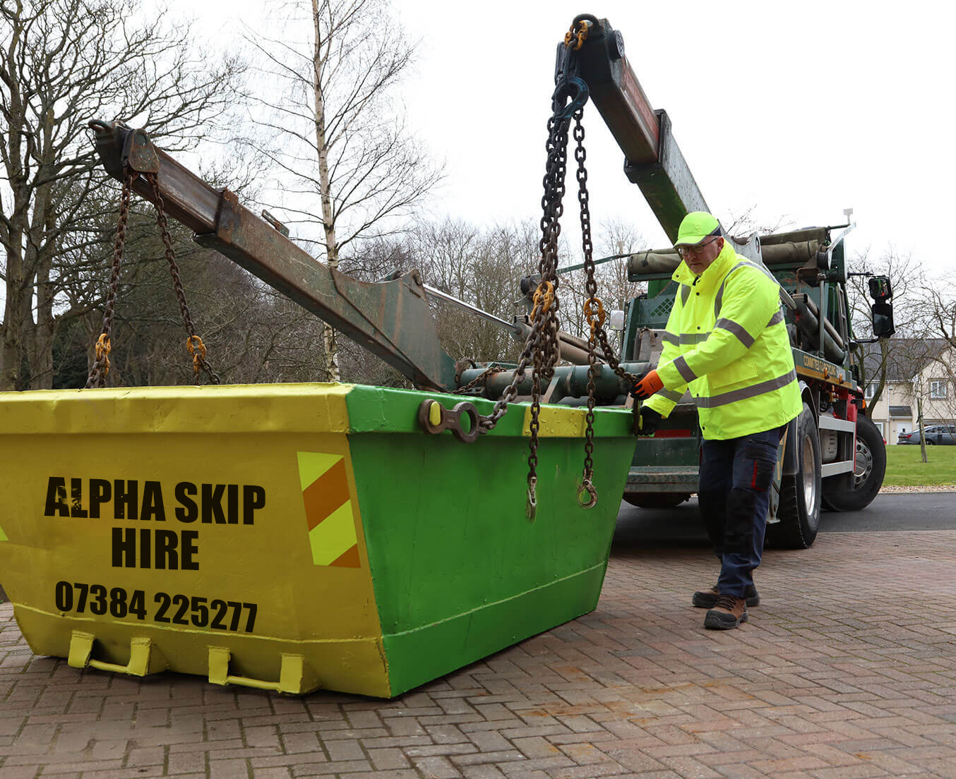 alpha skip hire